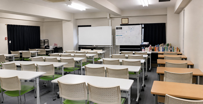 大阪梅田キャンパスの教室の様子