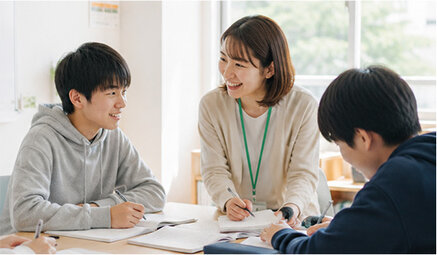 少人数制の授業の様子